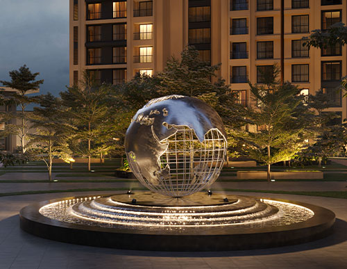 Located on the intersection of STRR & NE7 — artistic impression